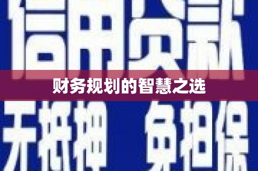 山阳财务规划的智慧之选