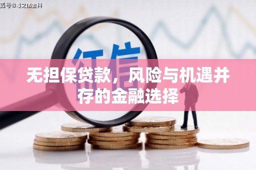 石门无担保贷款，风险与机遇并存的金融选择