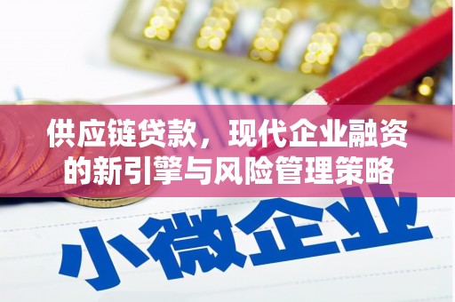 士林供应链贷款，现代企业融资的新引擎与风险管理策略