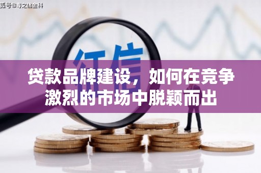 屏南贷款品牌建设，如何在竞争激烈的市场中脱颖而出