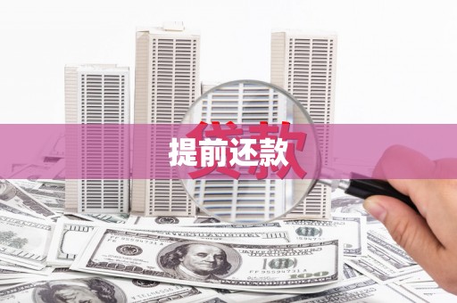 东西湖提前还款