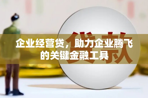 西吉企业经营贷，助力企业腾飞的关键金融工具