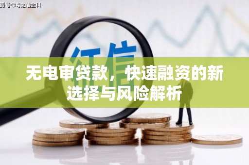 历城无电审贷款，快速融资的新选择与风险解析