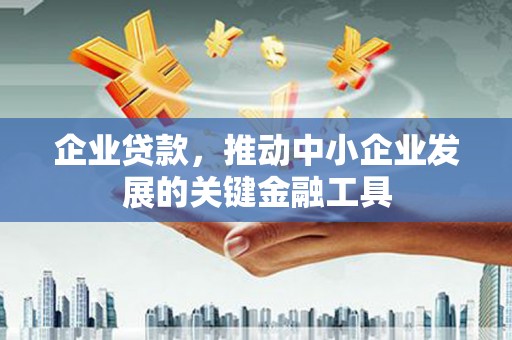 沙洋企业贷款，推动中小企业发展的关键金融工具