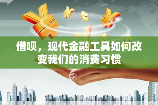 临沂借呗，现代金融工具如何改变我们的消费习惯