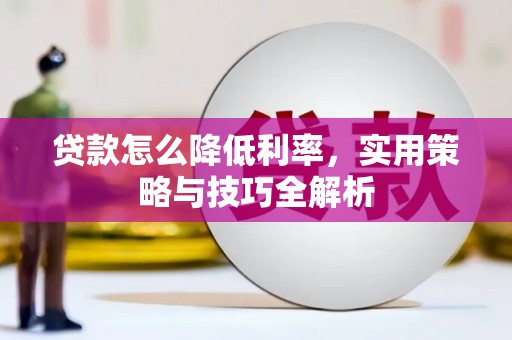 振兴贷款怎么降低利率，实用策略与技巧全解析