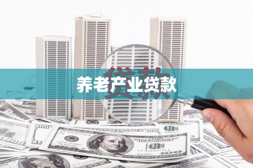 双塔养老产业贷款