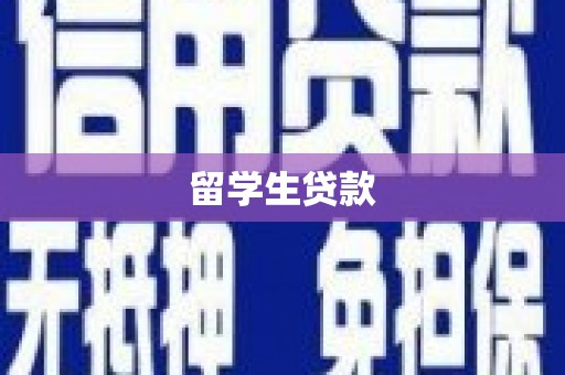 芎林留学生贷款