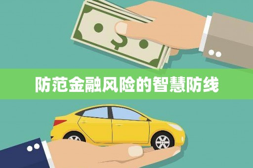 嵩县防范金融风险的智慧防线
